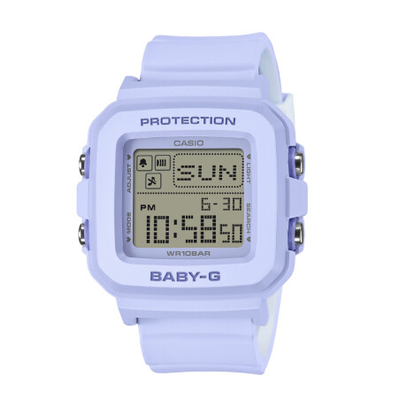 Reloj CASIO BABY-G BGD10KH-2BDR Resina Violeta Esfera 40mm 0