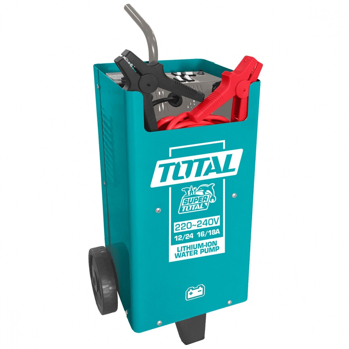 Cargador De Batería Y Arrancador 12/24v - Industrial 