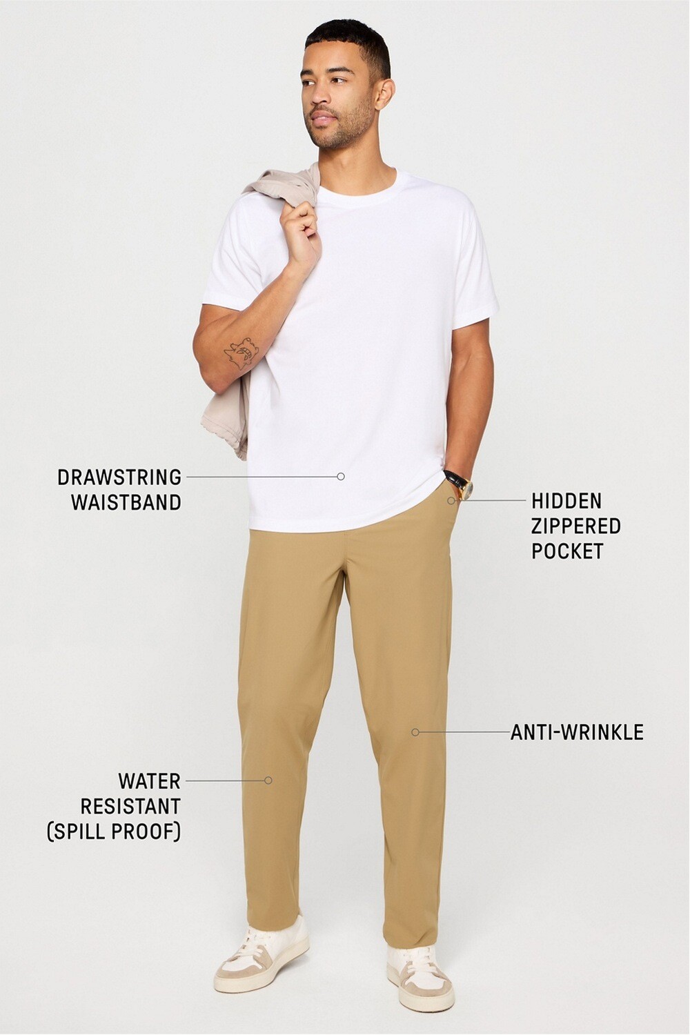 Pantalón The Don Straight Leg Pull-On Pant Hombre Dark Twill