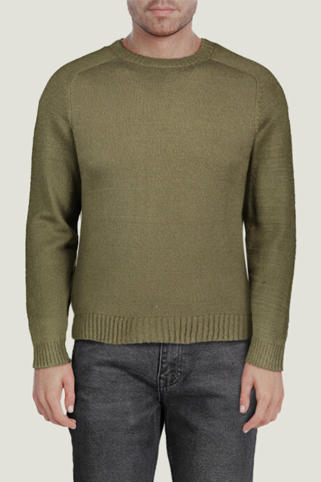 Sweater Taye 0203 Verde Oliva