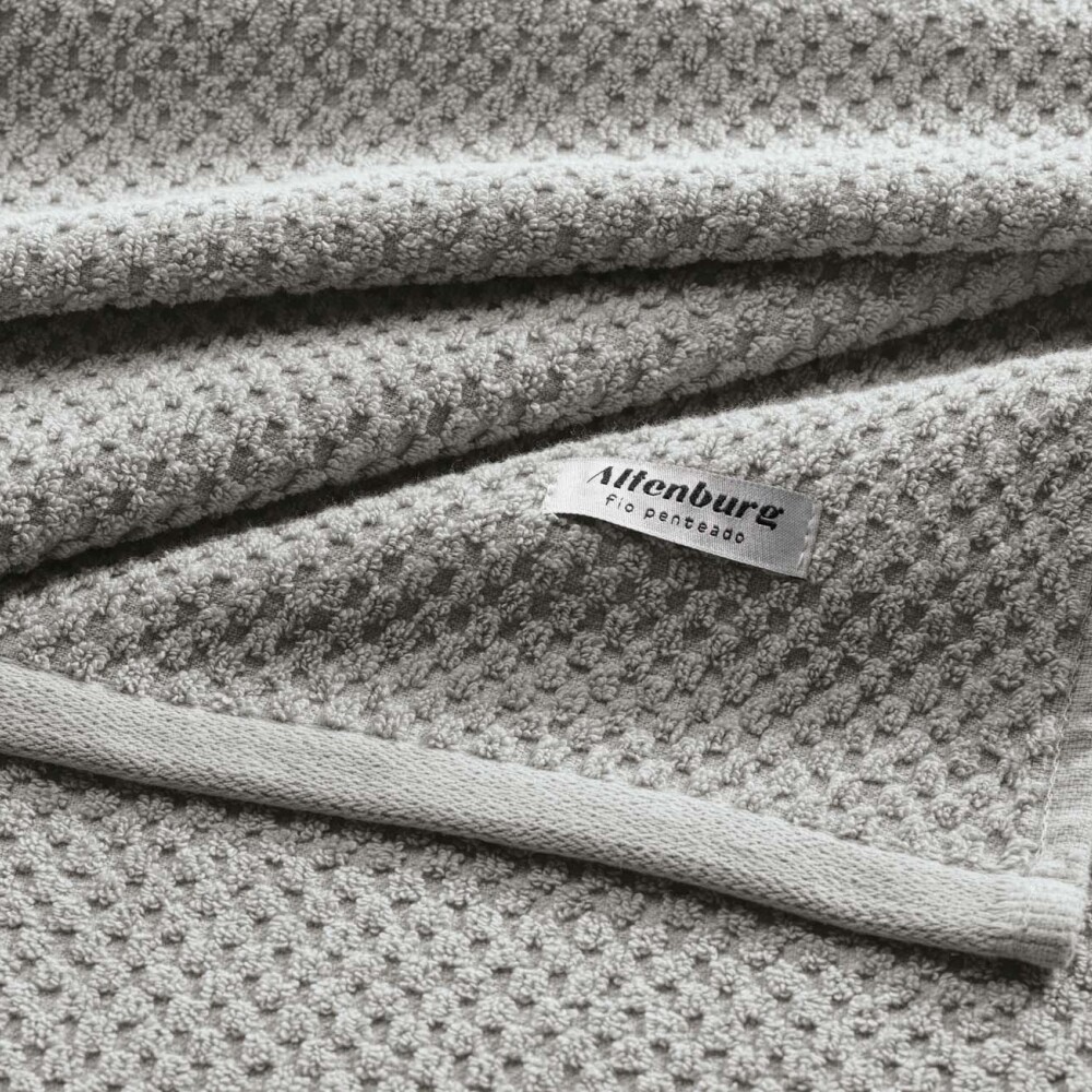 TOALLA SUPER BAÑO ALGODON GRIS PETRA