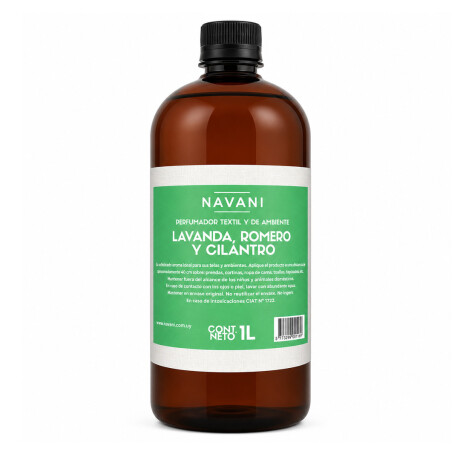 Perfumador Textil NAVANI Lavanda, Romero y Cilantro 1L