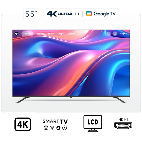 Smart Tv Motorola Mot55ulc13 4k 55'' TV 55" MOTOROLA MOT55ULC13 4K GOOGLE TV