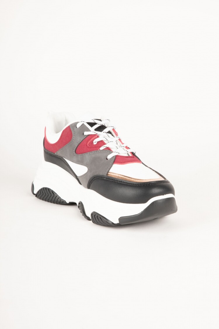 ZAPATILLA DEMINS CON AVERIA Rojo