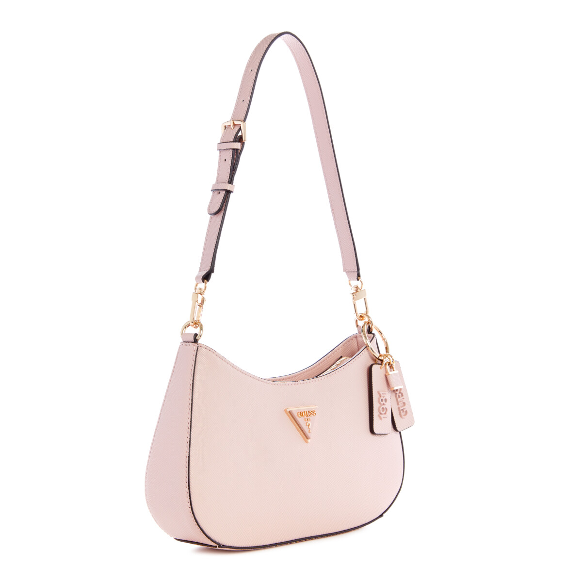 Cartera Guess Noelle Chica Rosa 