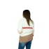 SWEATER M-L BEIGE/RED
