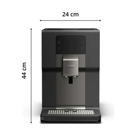Cafetera Espresso Krups Intuition Preference Pantalla Tactil Color Gris