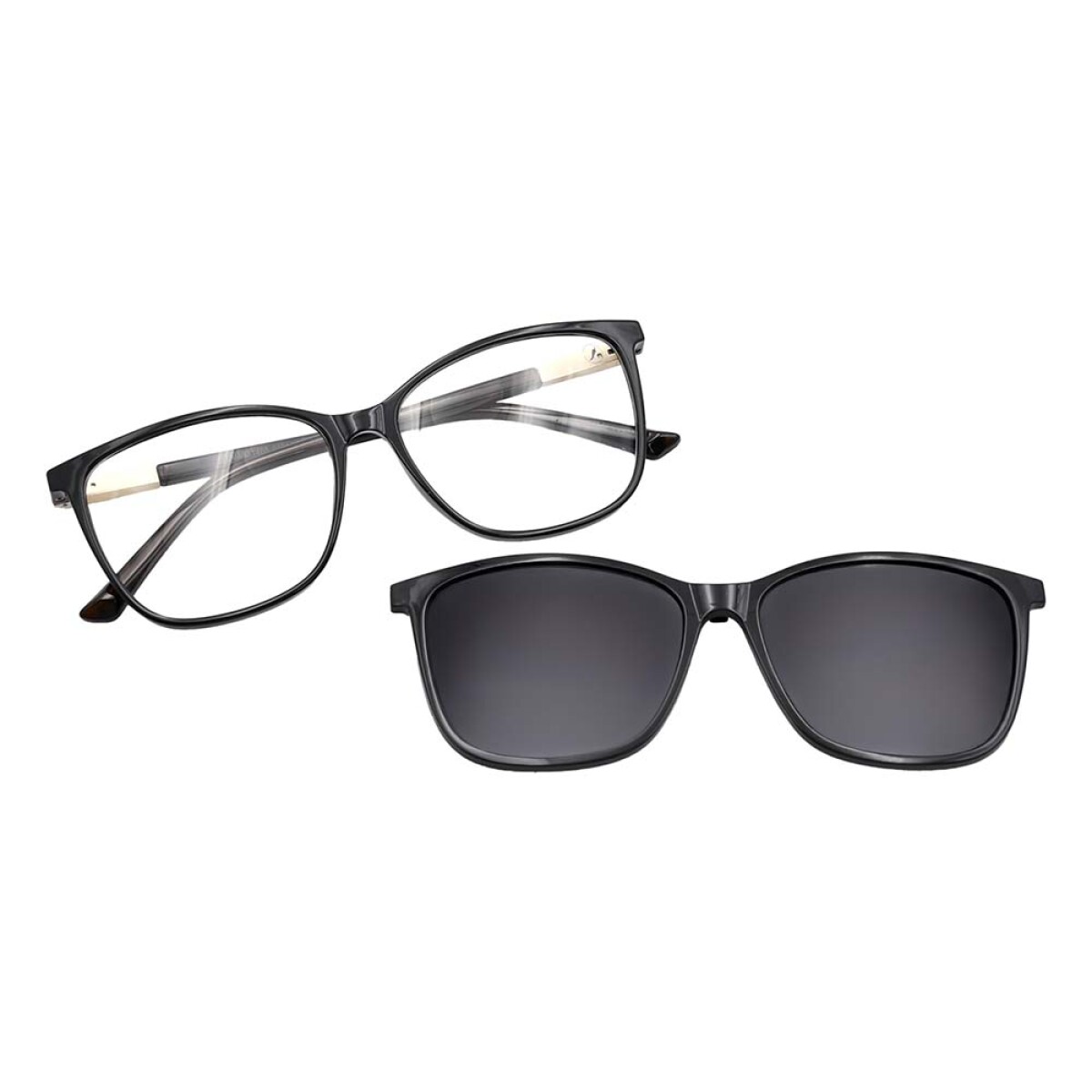 Lentes 2 En 1 Polarizada Cuadrado P1 Otica Light 