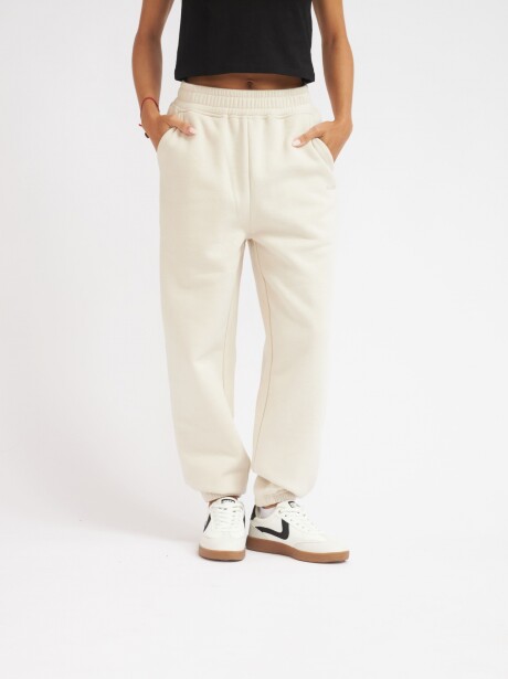 JOGGER PLUMA CRUDO