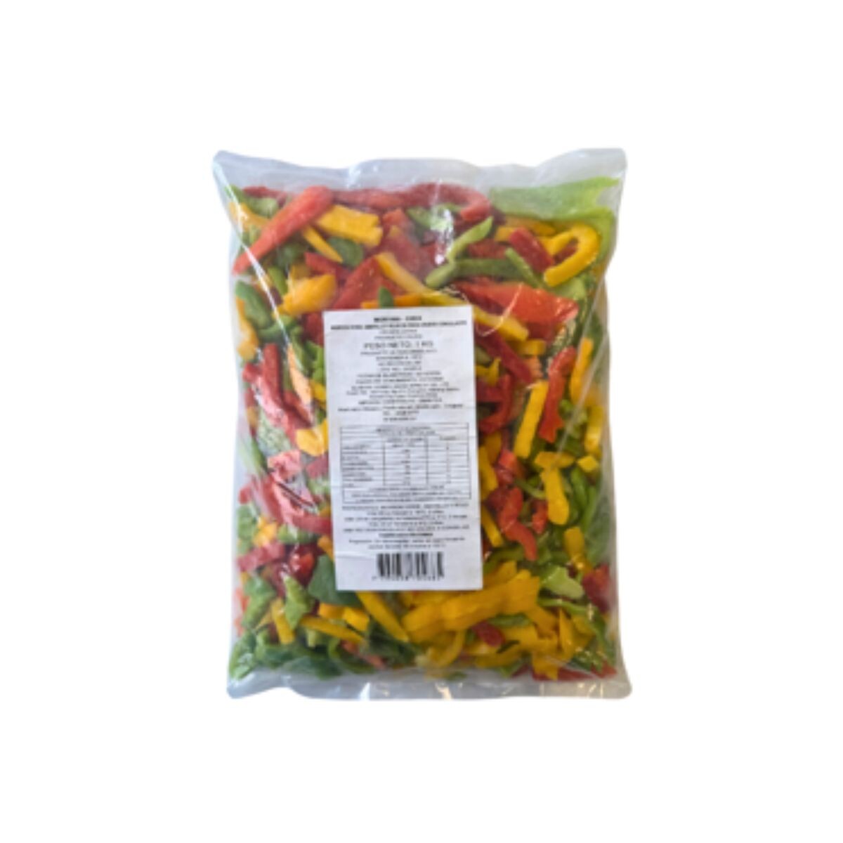 Mix Morron 3 Colores En Tiras - 1 Kg 