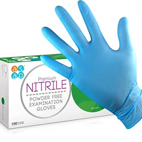 Caja de 100 Guantes Nitrilo Msp Talle L AZUL