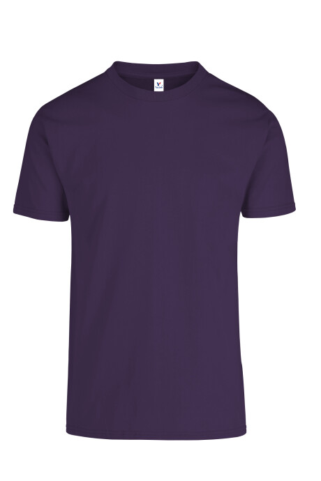 Camiseta a la base peso medio Morado