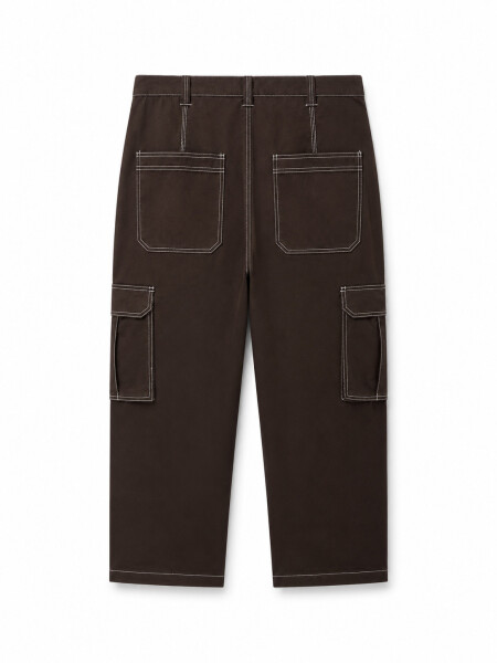 PANTALON CARGO ONDRA CHOCOLATE