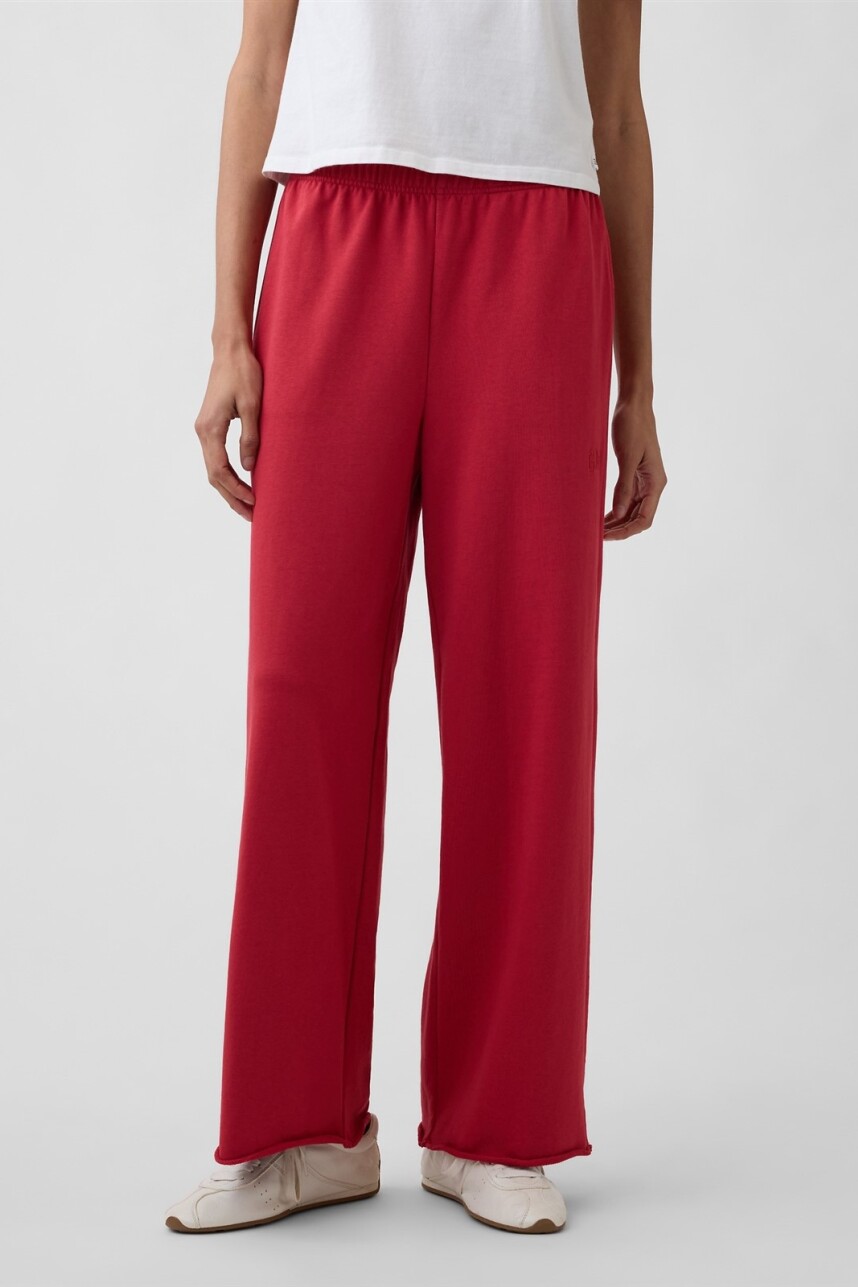 Pantalón Deportivo Sin Felpa Mujer Chakra Red