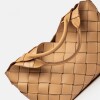 Shopper Rivera en efecto cuero graneado Camel