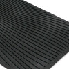 ALFOMBRA GOMA RECT NEGRO 60X90CM Unica