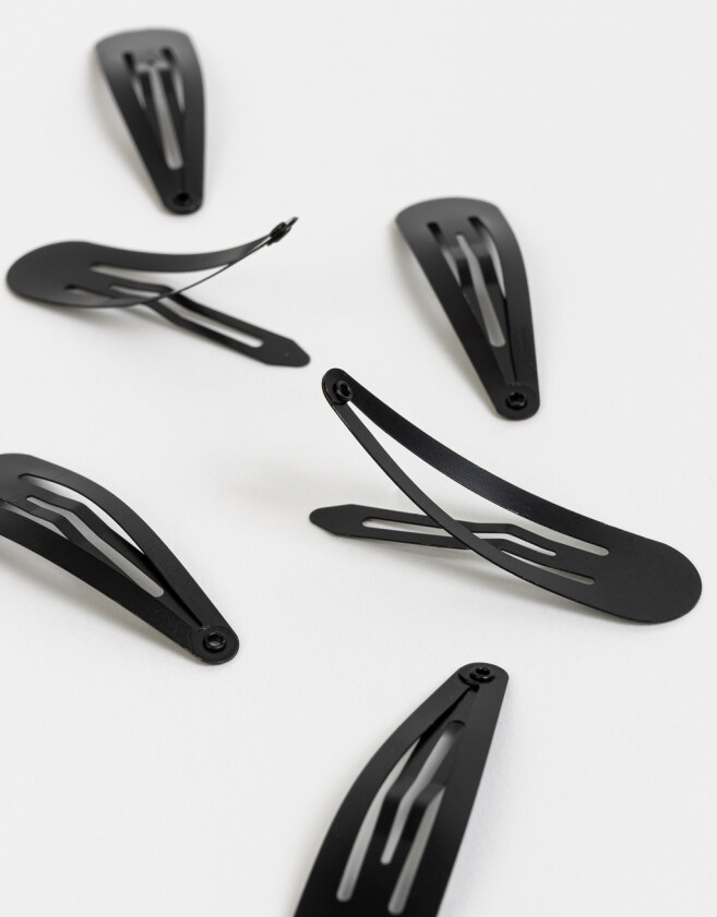 Hebillas Tic Tac Classic Set De Hebillas - Negro