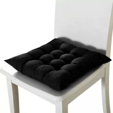 Almohadon Decorativo Poliester Algodón Super Cómodos X4 Color Variante Negro