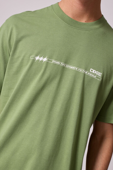T-SHIRT CASIN DIXIE Verde