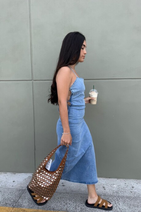 Vestido POLO- Denim largo Vestido POLO- Denim largo