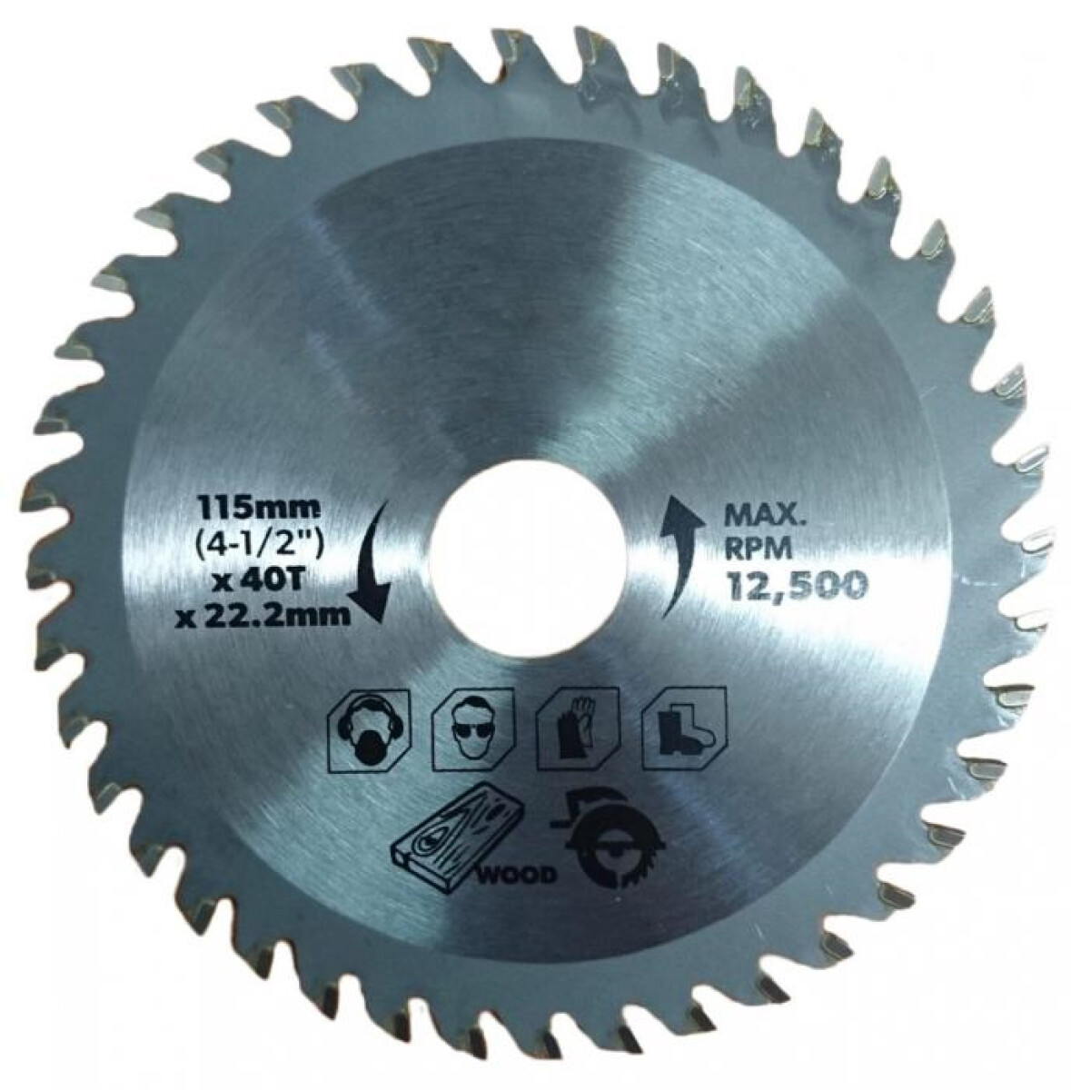 TOLSEN HOJA SIERRA CIRCULAR 115mmx40dts B22.2 