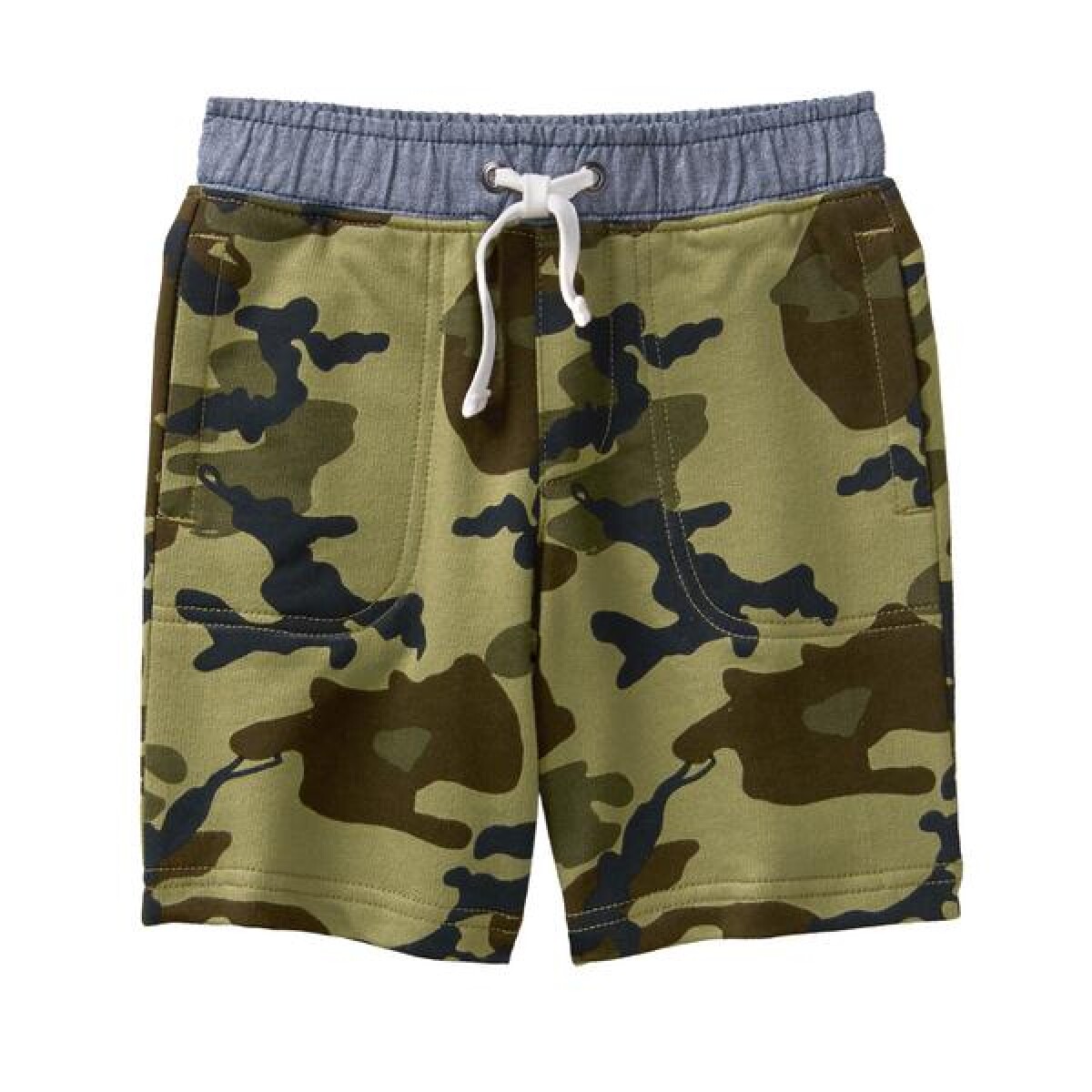 Short bermuda con pretina elastizada - camuflado 