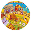 Puzzle de observación 350 piezas Circular Historia Djeco Puzzle de observación 350 piezas Circular Historia Djeco