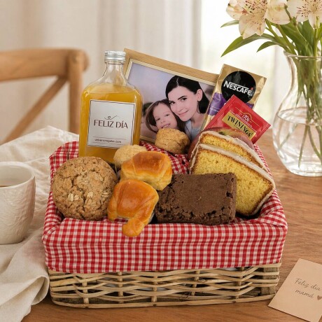 Desayuno personalizado con foto Mamá Desayuno personalizado con foto Mamá
