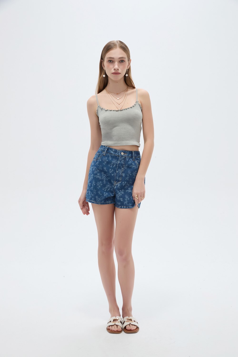 Short Pris Estampado 1