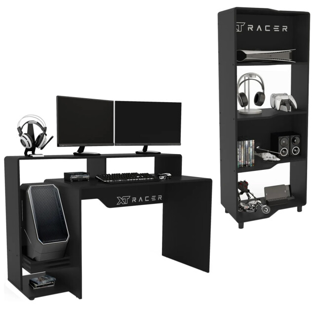 Combo gamer: Escritorio + Biblioteca Combo gamer: Escritorio + Biblioteca