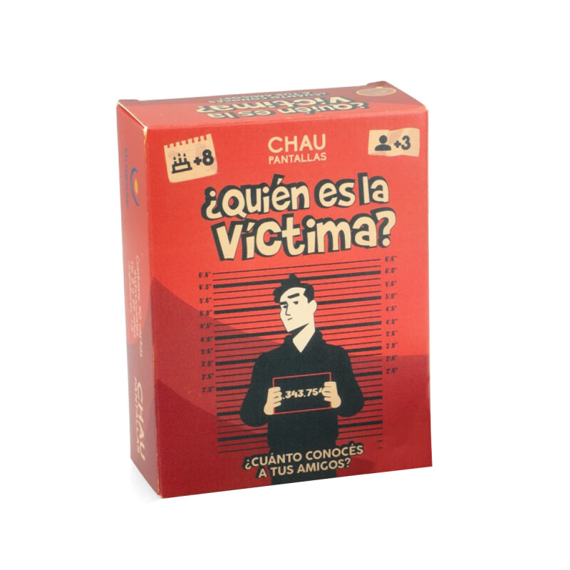 ¿Quién es la Víctima? Chau Pantallas ¿Quién es la Víctima? Chau Pantallas