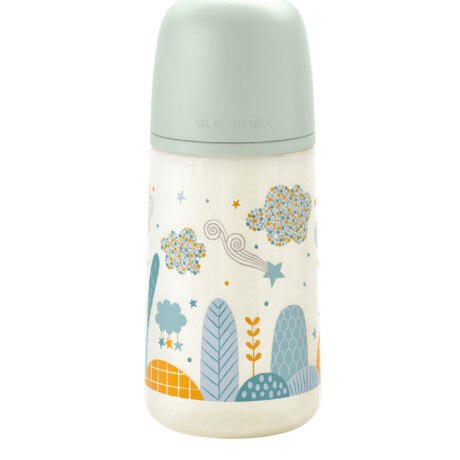 Mamadera Suavinex Pro 3-6 Meses Flujo M Verde 270ml Mamadera Suavinex Pro 3-6 Meses Flujo M Verde 270ml
