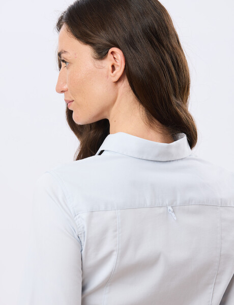 CAMISA LISA Celeste