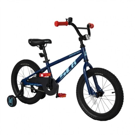 Bicicleta Infantil SLB Superstar Rodado 16 Con Rueditas - Blue Bicicleta Infantil SLB Superstar Rodado 16 Con Rueditas - Blue