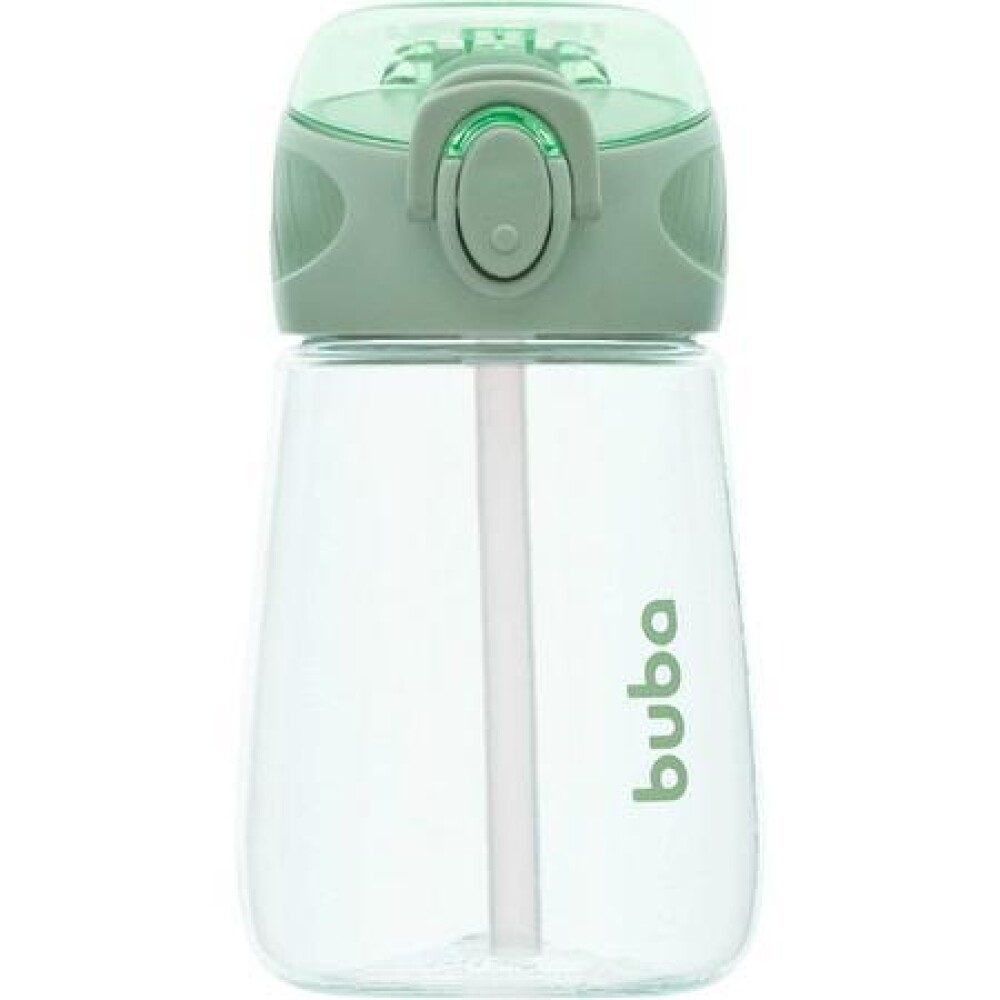 Vaso transparent boquilla BUBA verde