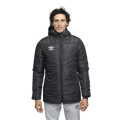 Campera de Hombre Umbro Parka New Classic Negro - Blanco