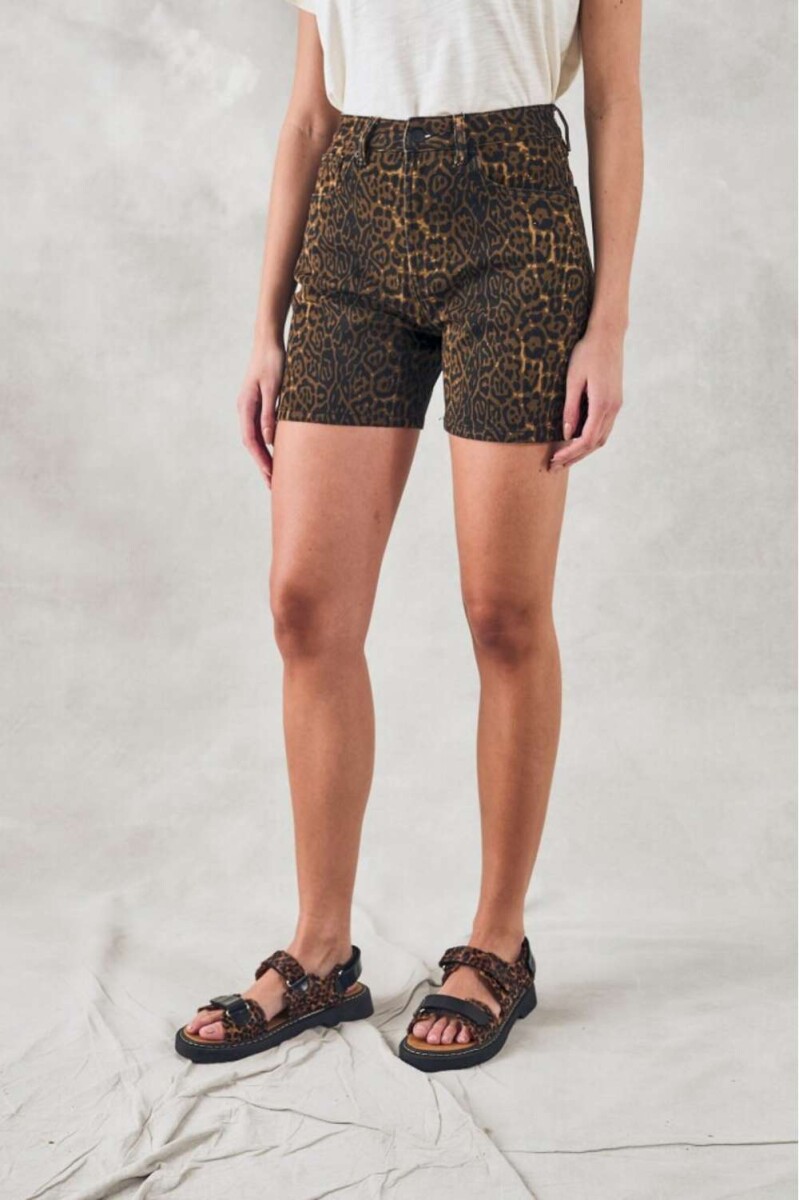 Short Animal Print - Multi 