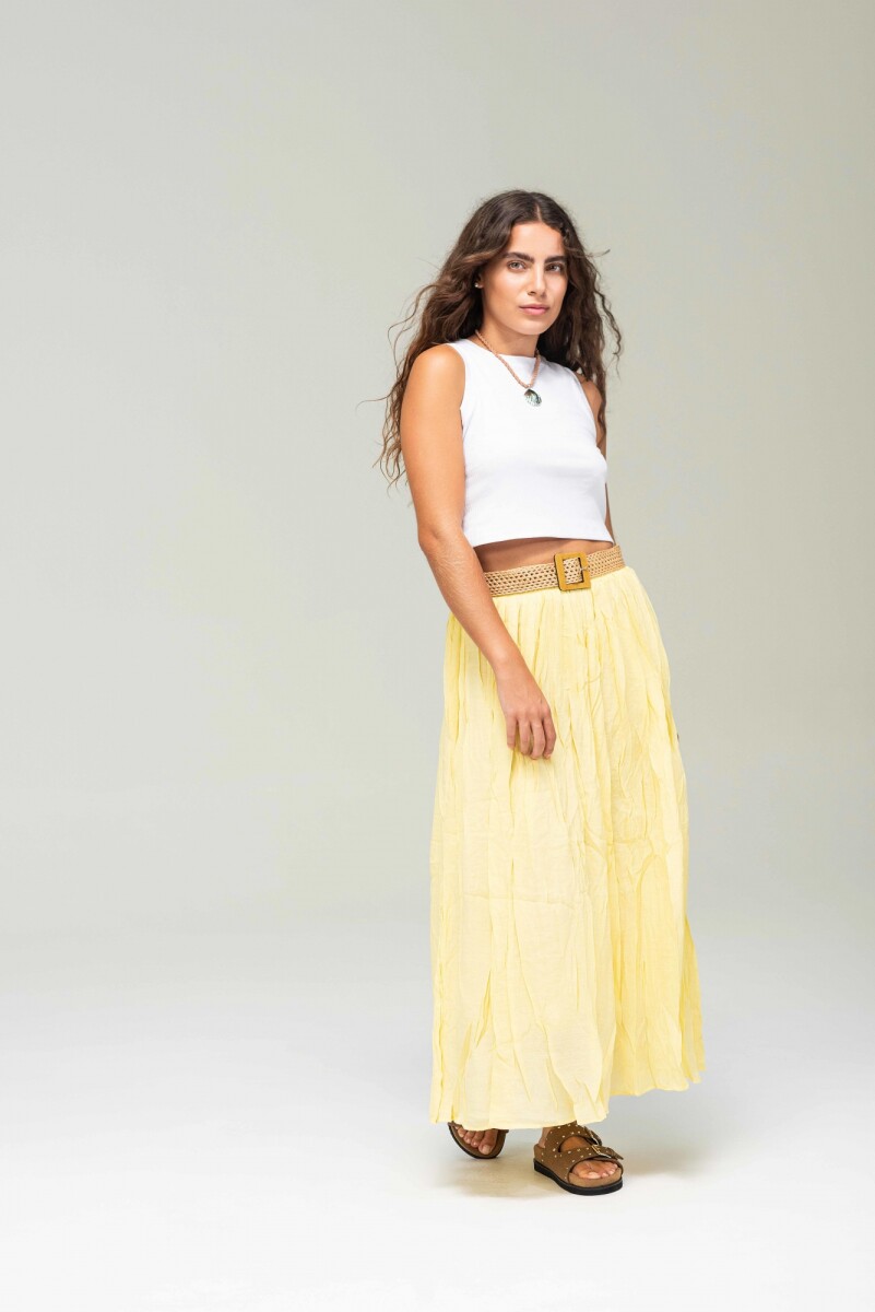 Falda Campo - Amarillo 
