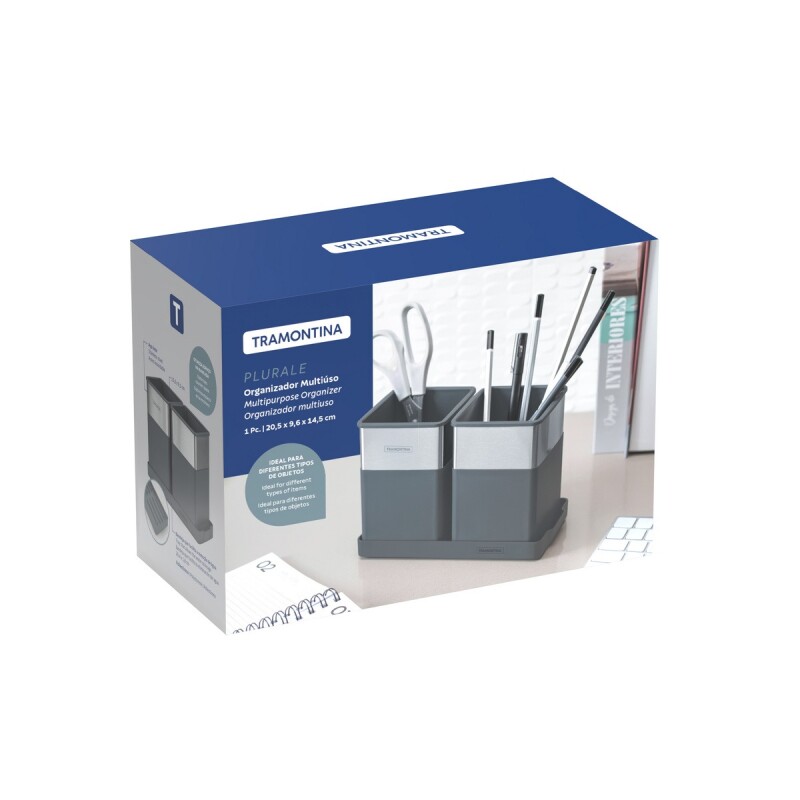 ORGANIZADOR MULTIUSO ACERO 2 PZAS 61538/140 ORGANIZADOR MULTIUSO ACERO 2 PZAS 61538/140