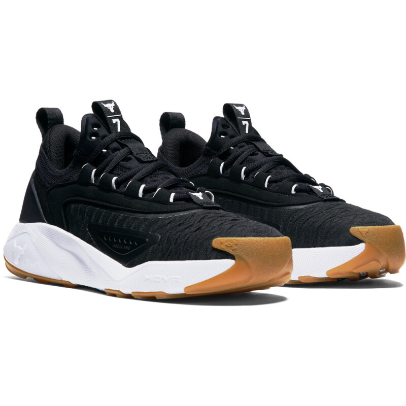 UA W Project Rock 7-BRN BLK-001