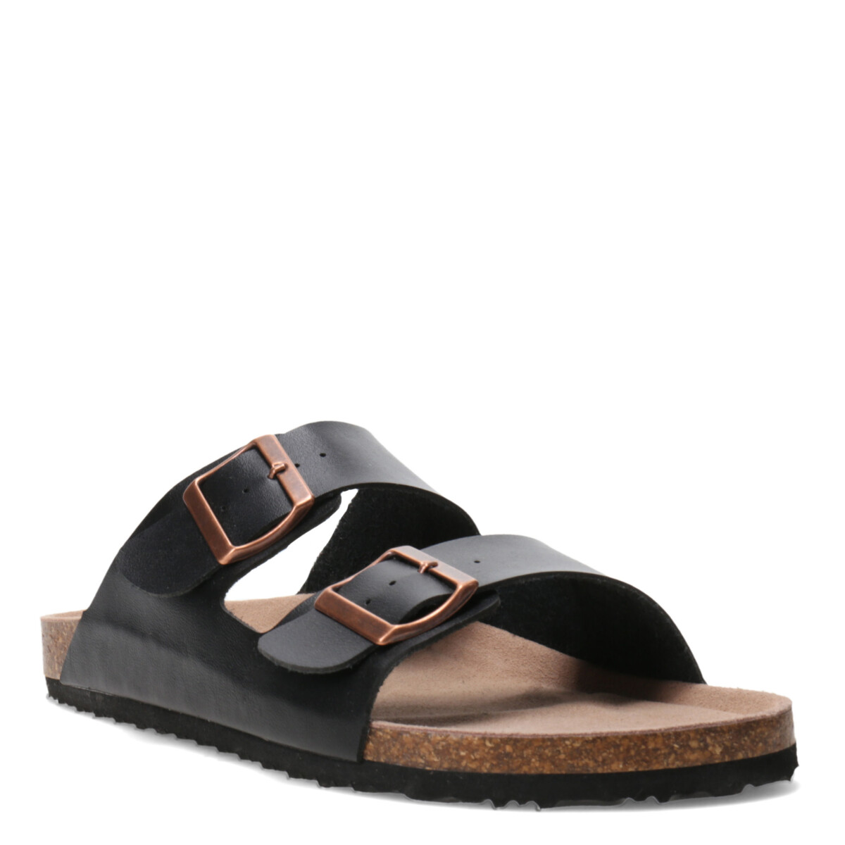 Sandalia de Hombre Branch ROUF con dos bandas - Negro 