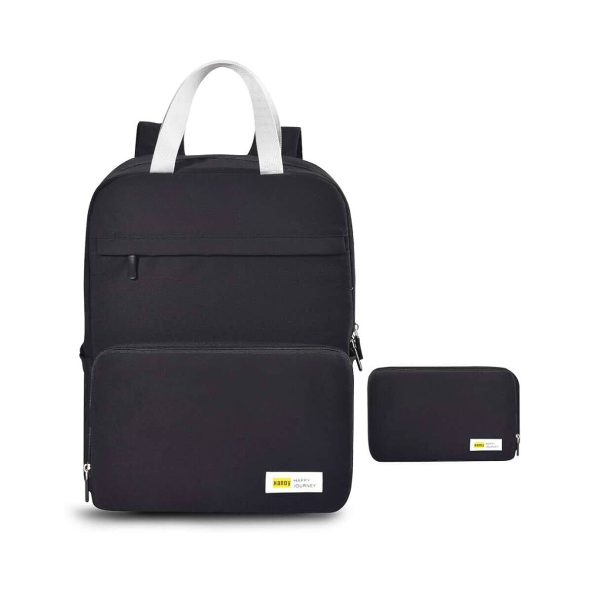 Mochila de tela plegable - Negro 