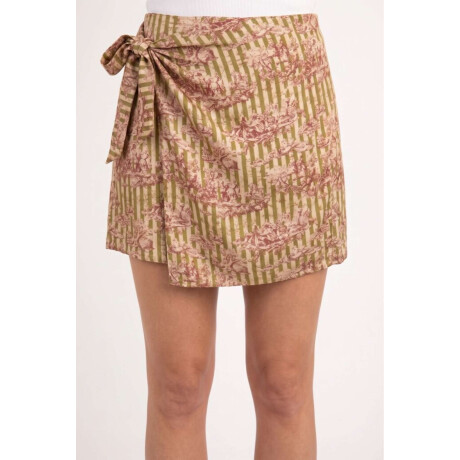 Falda Print Multi