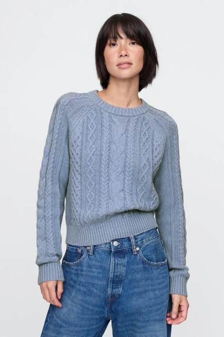Buzo Algodón Ochos Mujer Light Blue Heather