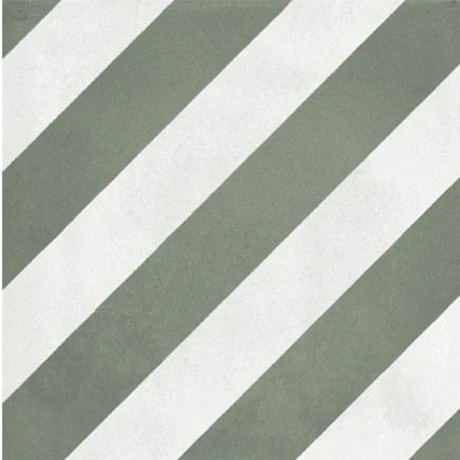 Porcelanato Tipo Patchwork Verde Blanco Mate 20X20Cm Piso Pared GAMAS DE BLANCO