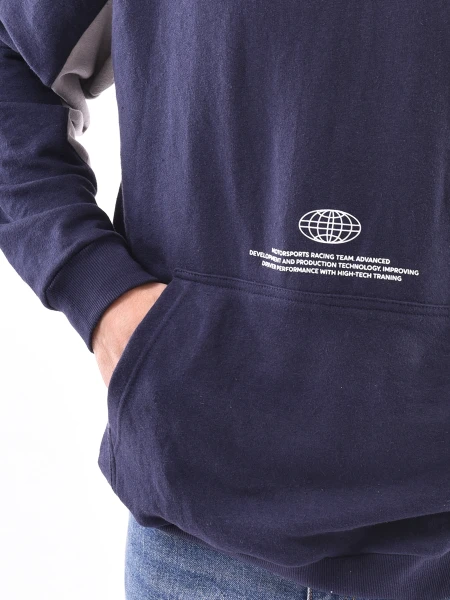 HOODIE ASTON AZUL OSCURO