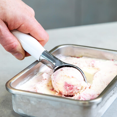 Cuchara de Helado Blanca Cuchara de Helado Blanca