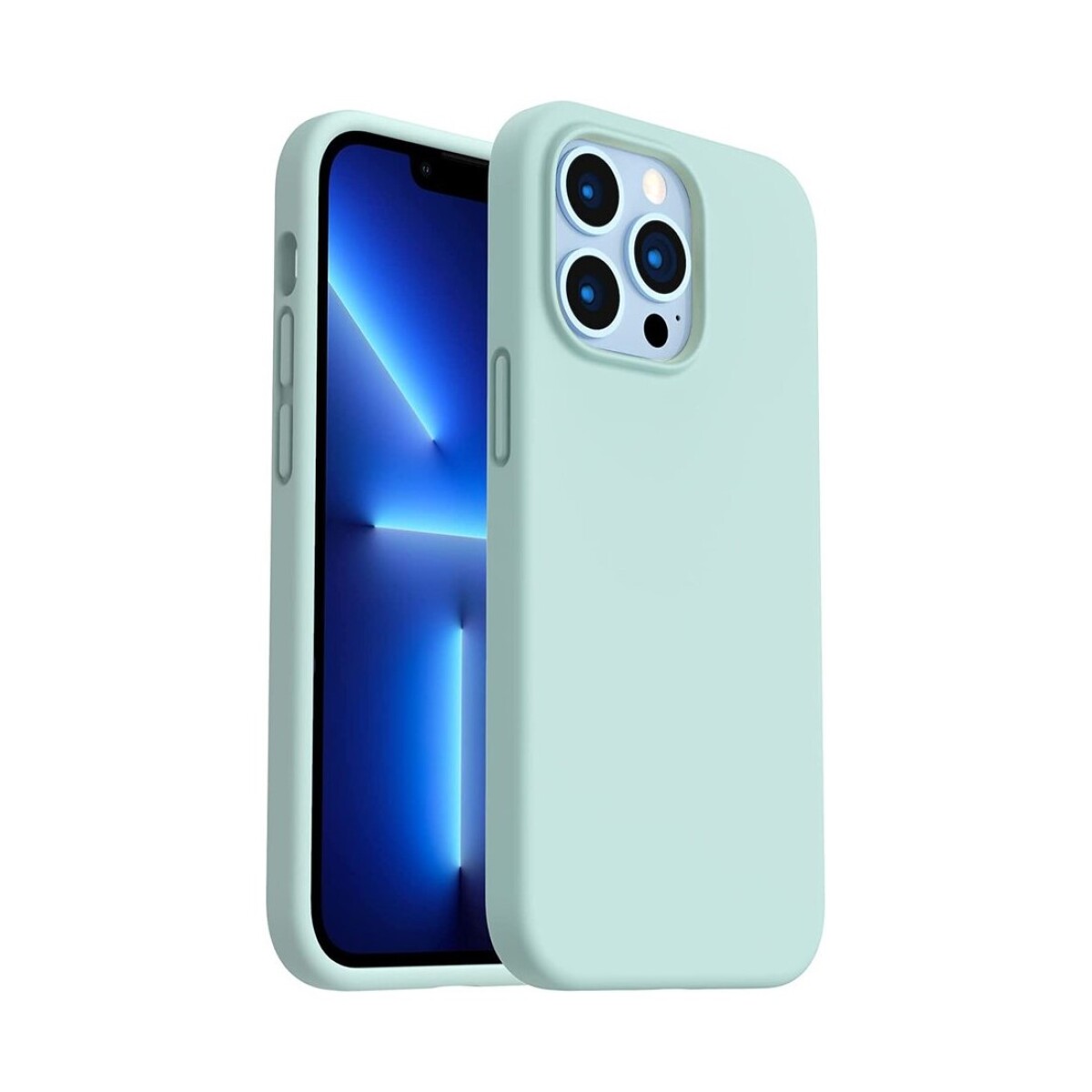 Silicone case iphone 13 pro Menta