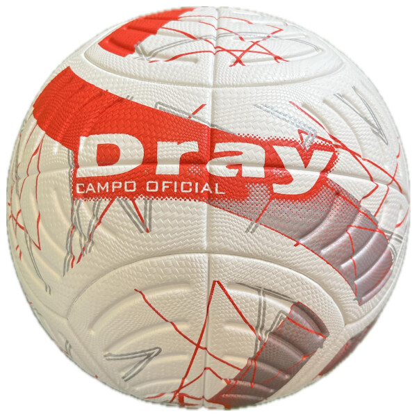 Pelota futbol 11 N°5 roja/gris Pelota futbol 11 N°5 roja/gris