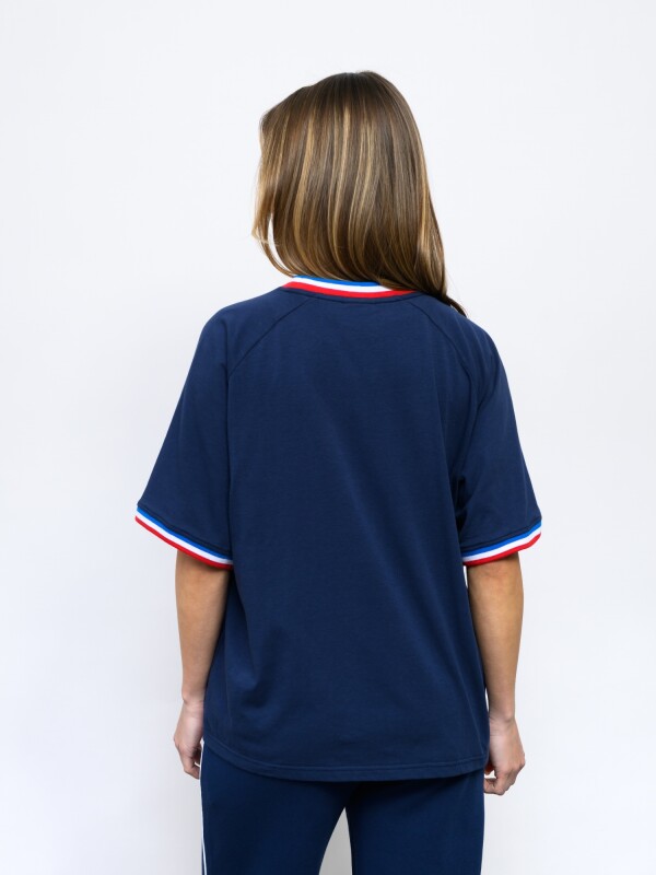 REMERA NINA Nacional Mujer Azul Marino